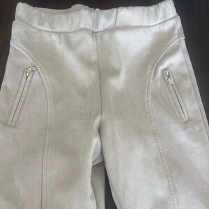 Tan Suede Leggings by Mayoral